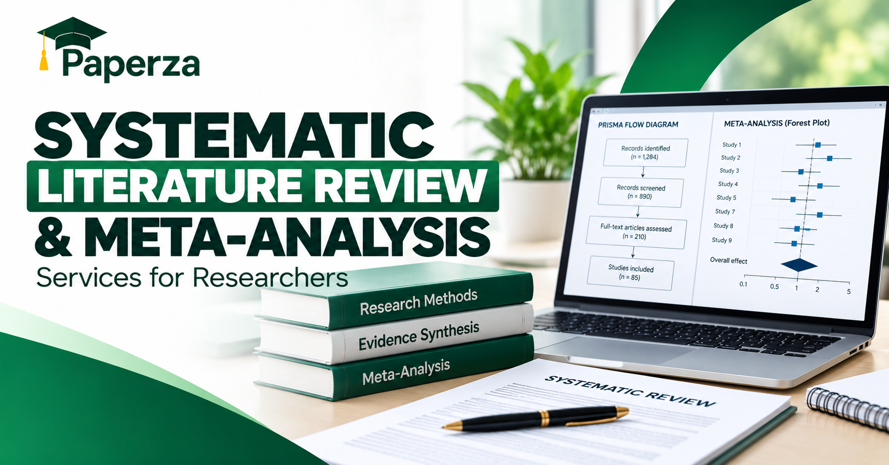 Systematic Literature Review and Meta-Analysis Services for Researchers